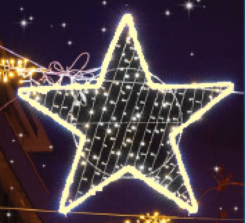 STELLA 5 PUNTE CON RETE 